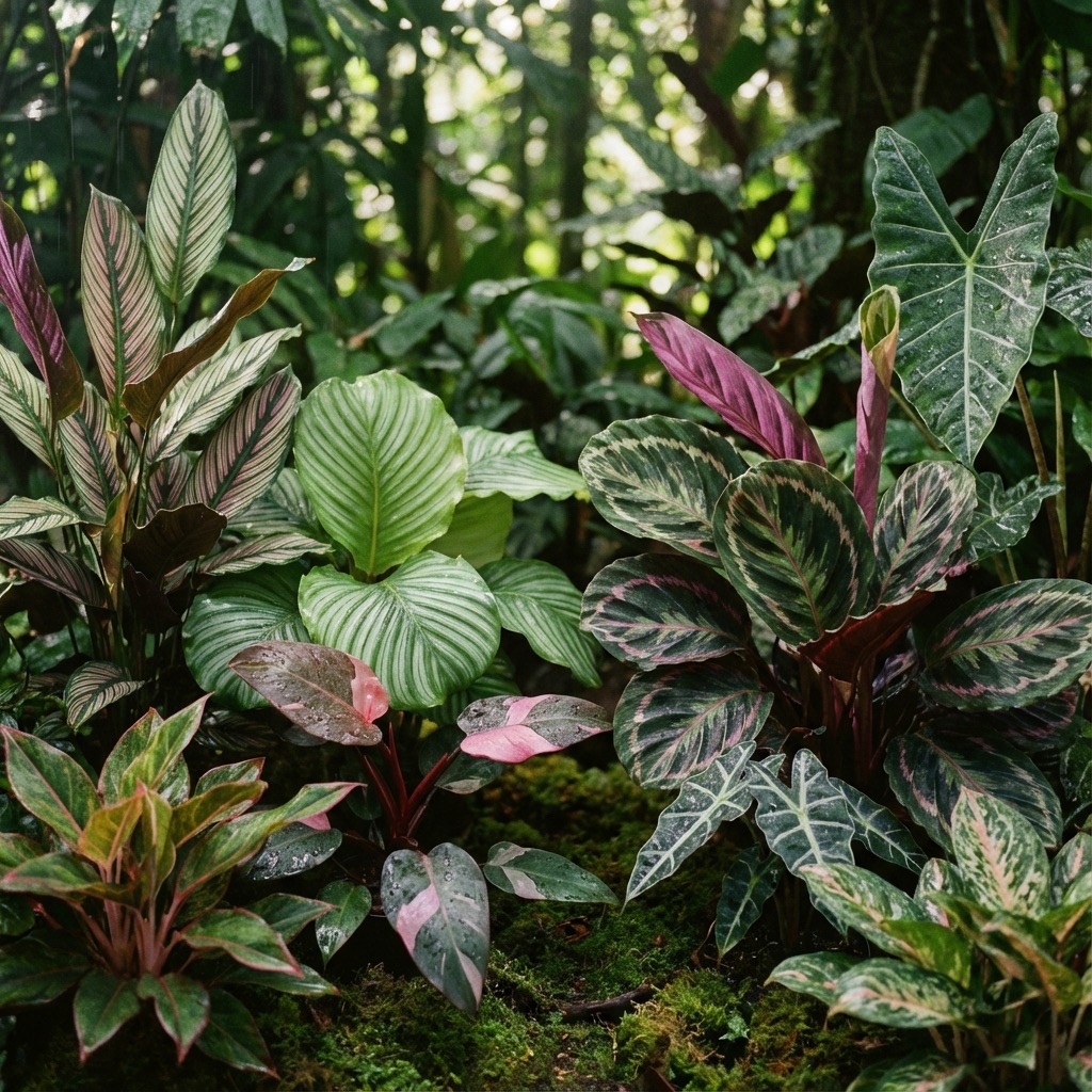 Tropical Plants Background